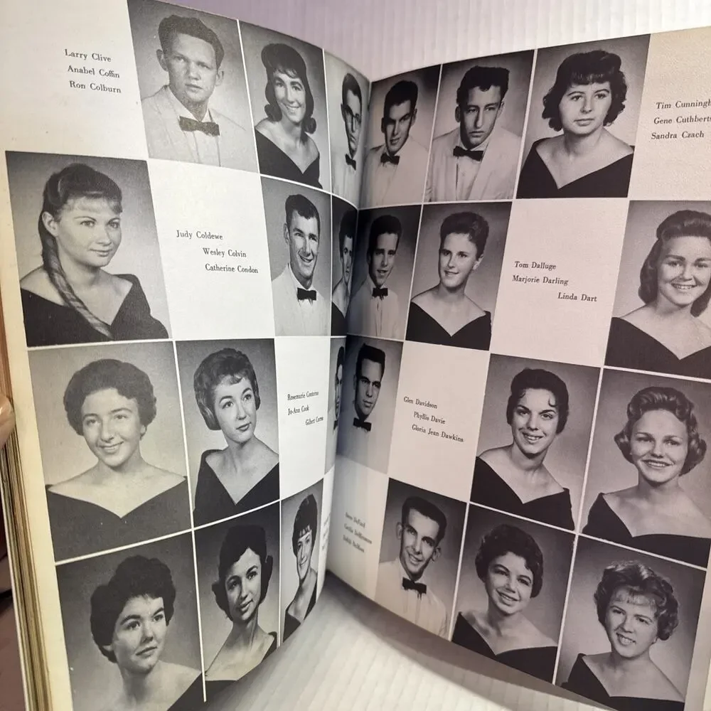 1961 Yearbook Rancho Alamitos High School Garden Grove CA El Conquistador